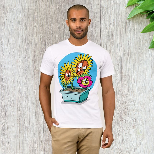 Angry Flowers Mens T-Shirt (Creator Uploaded)