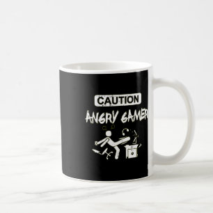 Angry Gamer Computer Funny Video Game Gift Coffee Mug
