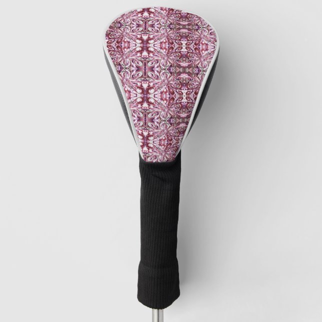 Angry Girl Golf Head Cover (Front)