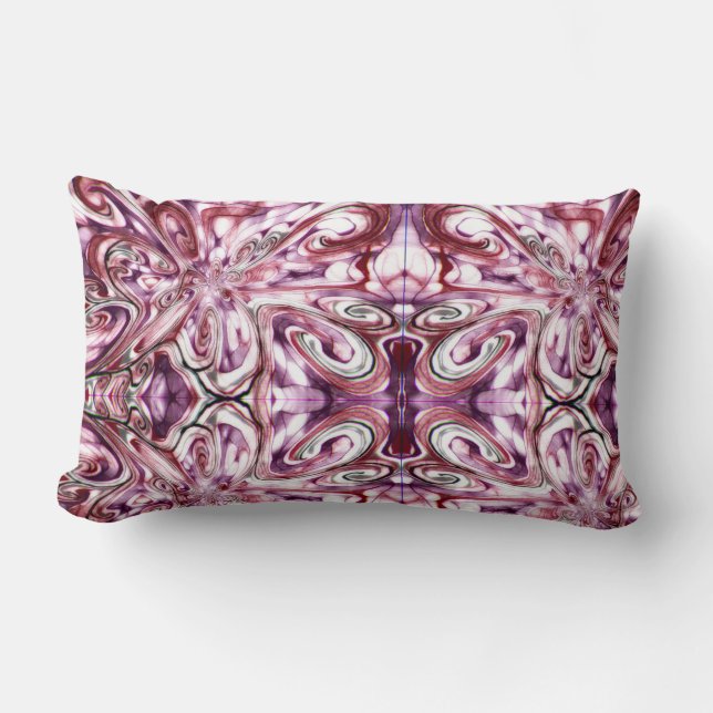 Angry Girl Lumbar Cushion (Front)