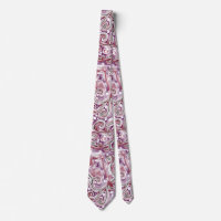 Angry Girl Tie by Aud Arrt