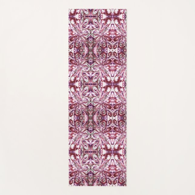 Angry Girl Yoga Mat (Front)
