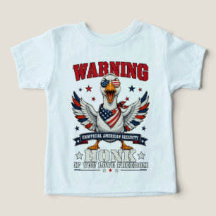 Angry Goose 4th of July Toddler T-Shirts