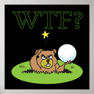 Angry Gopher Poster