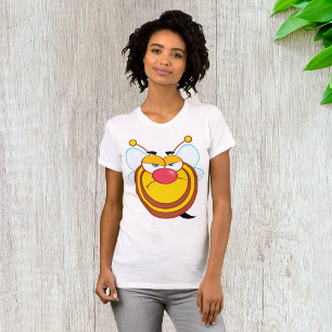 Angry Honey Bee Womens T-Shirt