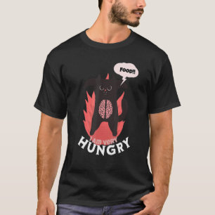 Angry Hungry Cat Feeding Time Cat Owners T-Shirt