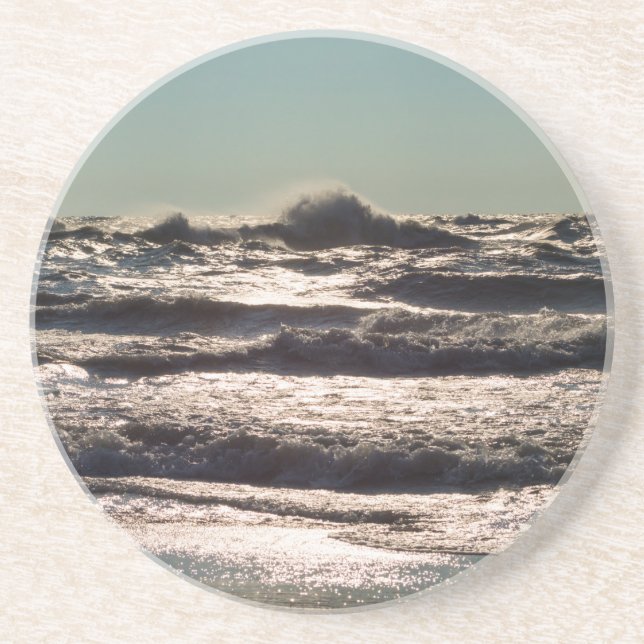 Angry Lake Michigan Coaster (Front)