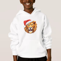 Angry Lion face Safari Santa Christmas Costume