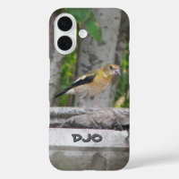 Angry Looking Bird with Your Initials