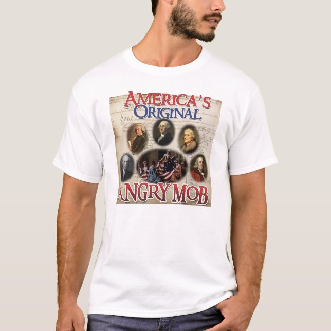 Angry Mob. The Originals T-Shirt (Front)