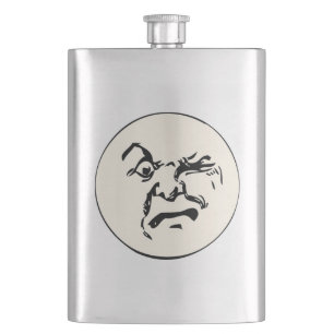 ANGRY MOON HIP FLASK