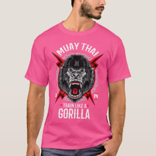 Angry Muay Thai Gorilla T-Shirt