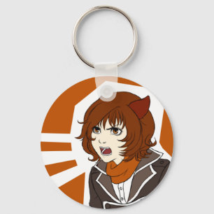 Angry Naitlya Keychain