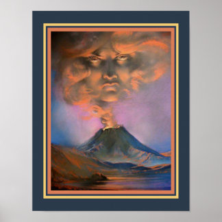 "Angry Nature" #2 1930's Art Deco Print
