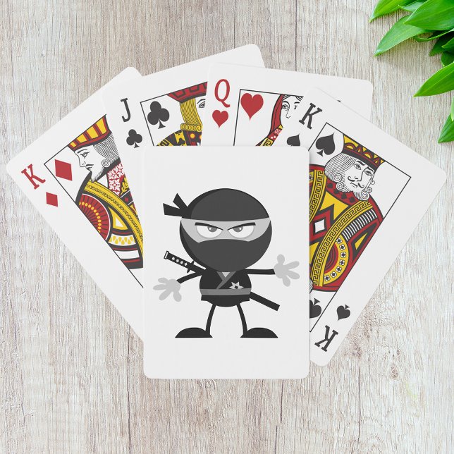Angry Ninja Warrior Playing Cards (Creator Uploaded)