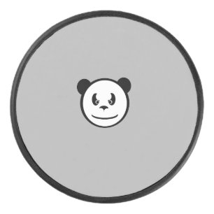 Angry Panda Hockey Puck