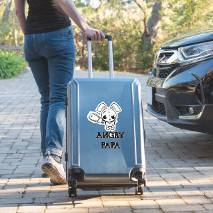 Angry Papa Grumpy Voodoo Bunny Cute