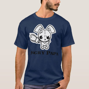 Angry Papa Voo Bunny Cute Monsters 1 T-Shirt