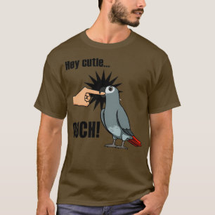 Angry Parrot Funny Saying Cute African Grey Parrot T-Shirt