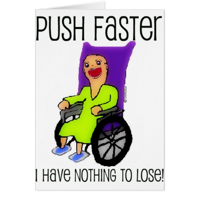 Angry Patient in Wheelchair (Front)