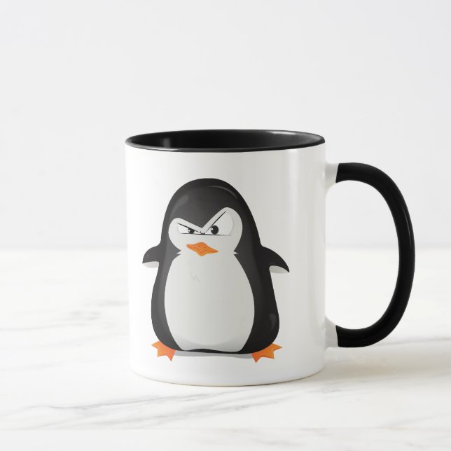 Angry Penguin Mug (Right)