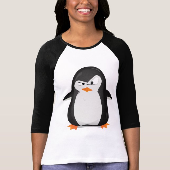 Angry Penguin T-Shirt (Front)