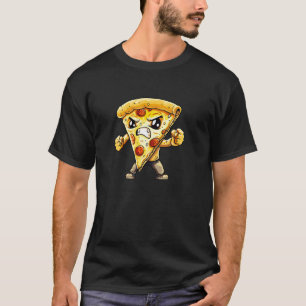 Angry Pepperoni Pizza - Punching Pepperoni T-Shirt