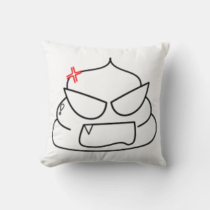 Angry Poop - Brootsch the PooPoo Cushion