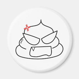 Angry Poop - Brootsch the PooPoo Magnet