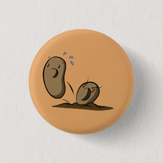 Angry Potato 3 Cm Round Badge
