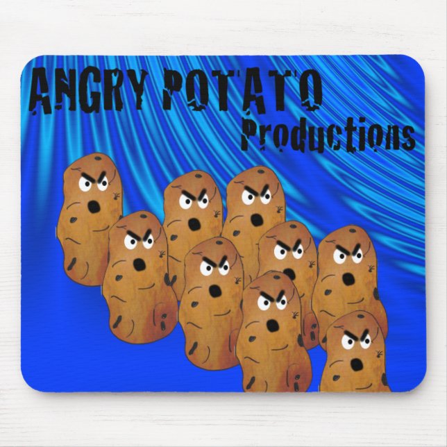Angry Potato Mouse Pad 01 (Front)