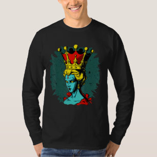 Angry Queen Chess Piece T-Shirt