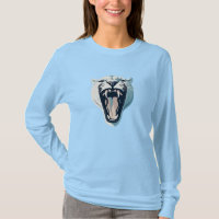 Angry Roaring Tiger Face Design