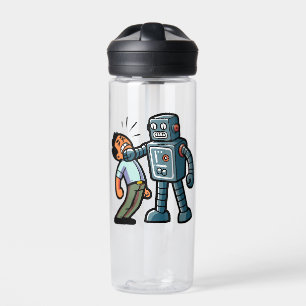 Angry Robot Water Bottle