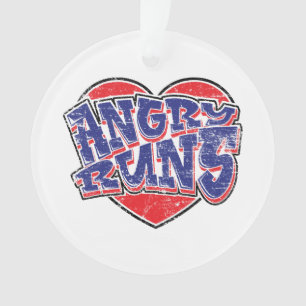 Angry Runs fans design v2  Ornament