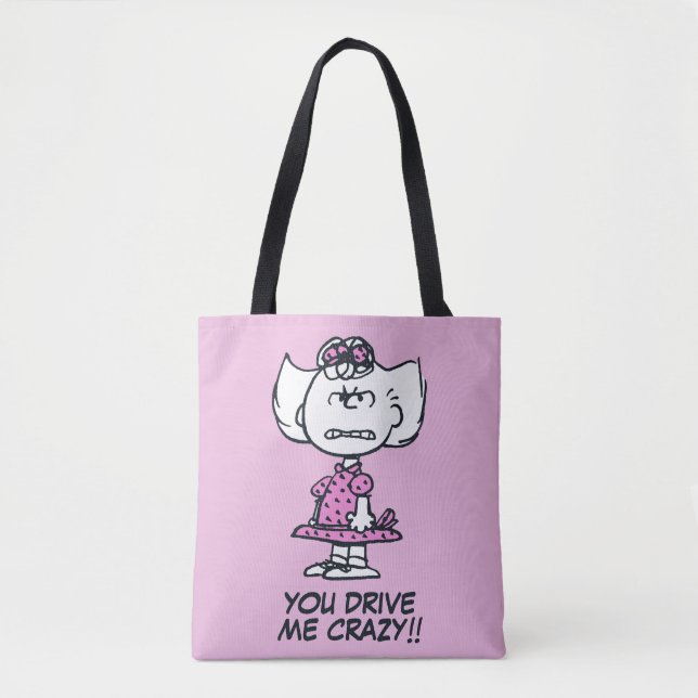 Angry Sally Tote Bag (Front)