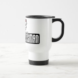 Angry-Scotsman Skull Travel Mug