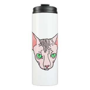 Angry Sphynx Sphinx Cat Pet Thermal Tumbler