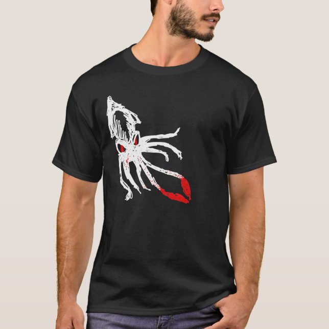 Angry squid T-Shirt (Front)