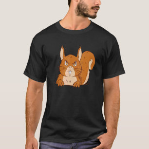 Angry Squirrel Squirrel Animal T-Shirt