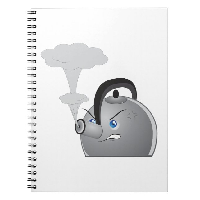 Angry Teapot Notebook (Front)