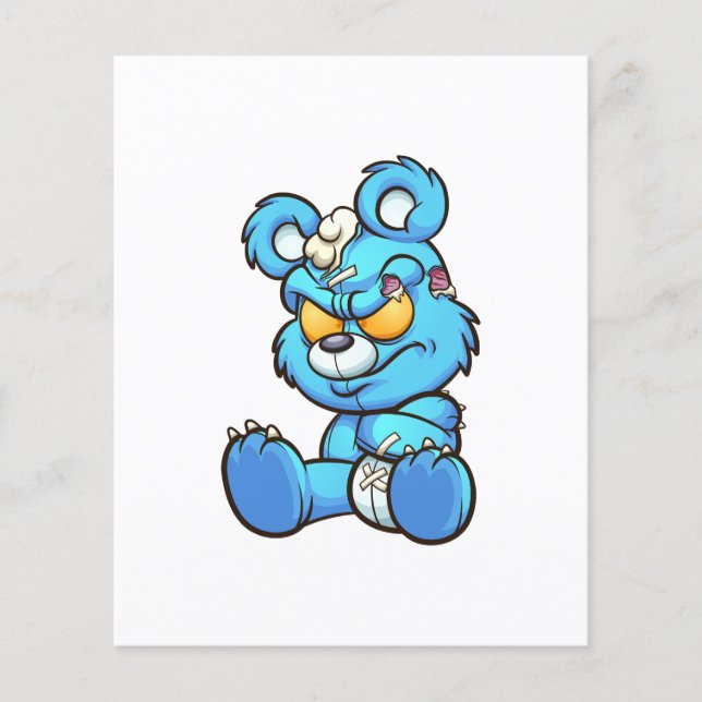 angry teddy bear (Front)