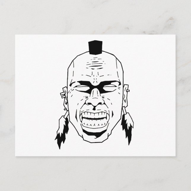 Angry Tooth Postcard (Front)