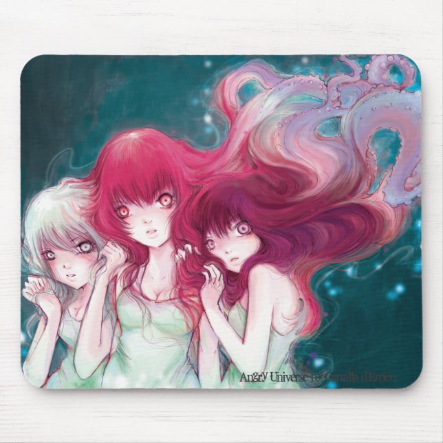 Angry Universe Mousepad (Front)