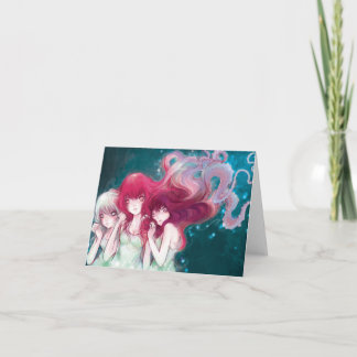 Angry Universe Note Card