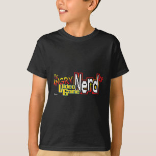 Angry Video Game Nerd Logo Premium  T-Shirt