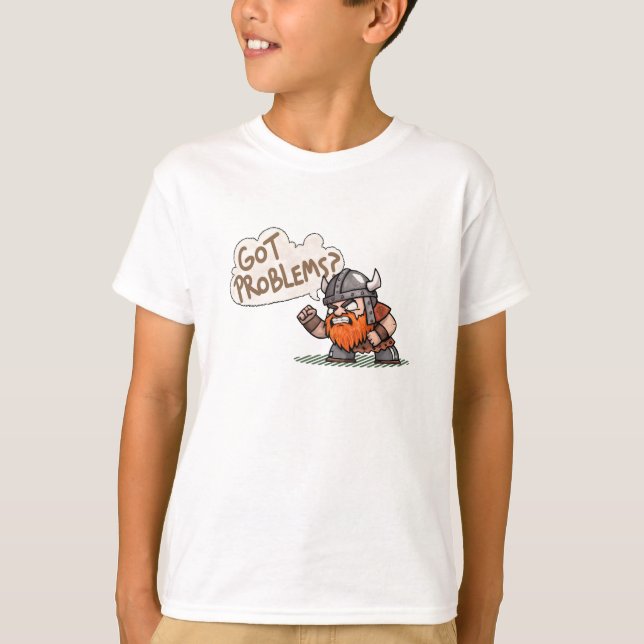 Angry Viking Dwarf T-Shirt (Front)