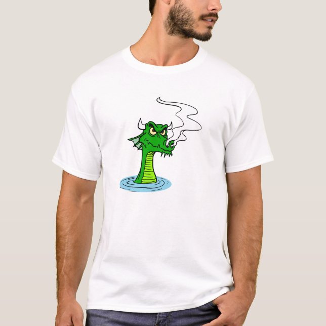 Angry Water Dragon T-Shirt (Front)