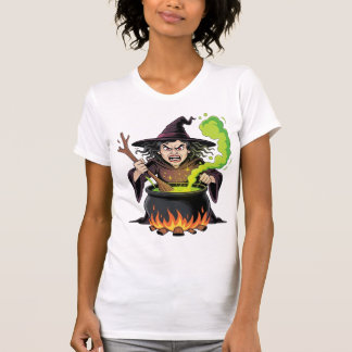 Angry Witch Halloween T-Shirt