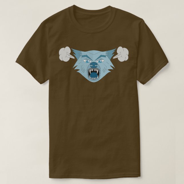 Angry Wolf T-Shirt (Design Front)